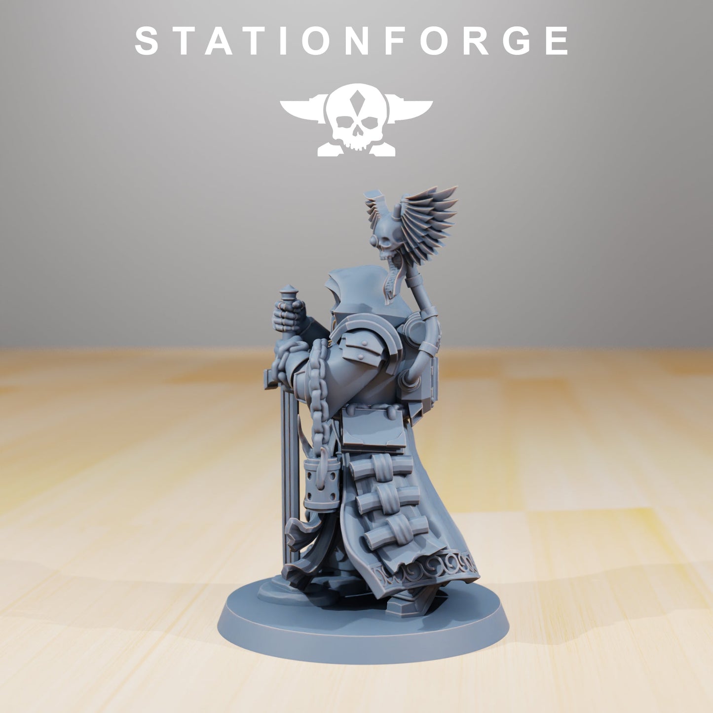 The Interrogator table game warhammer 3d print table game wargame standard dimension 1 hero