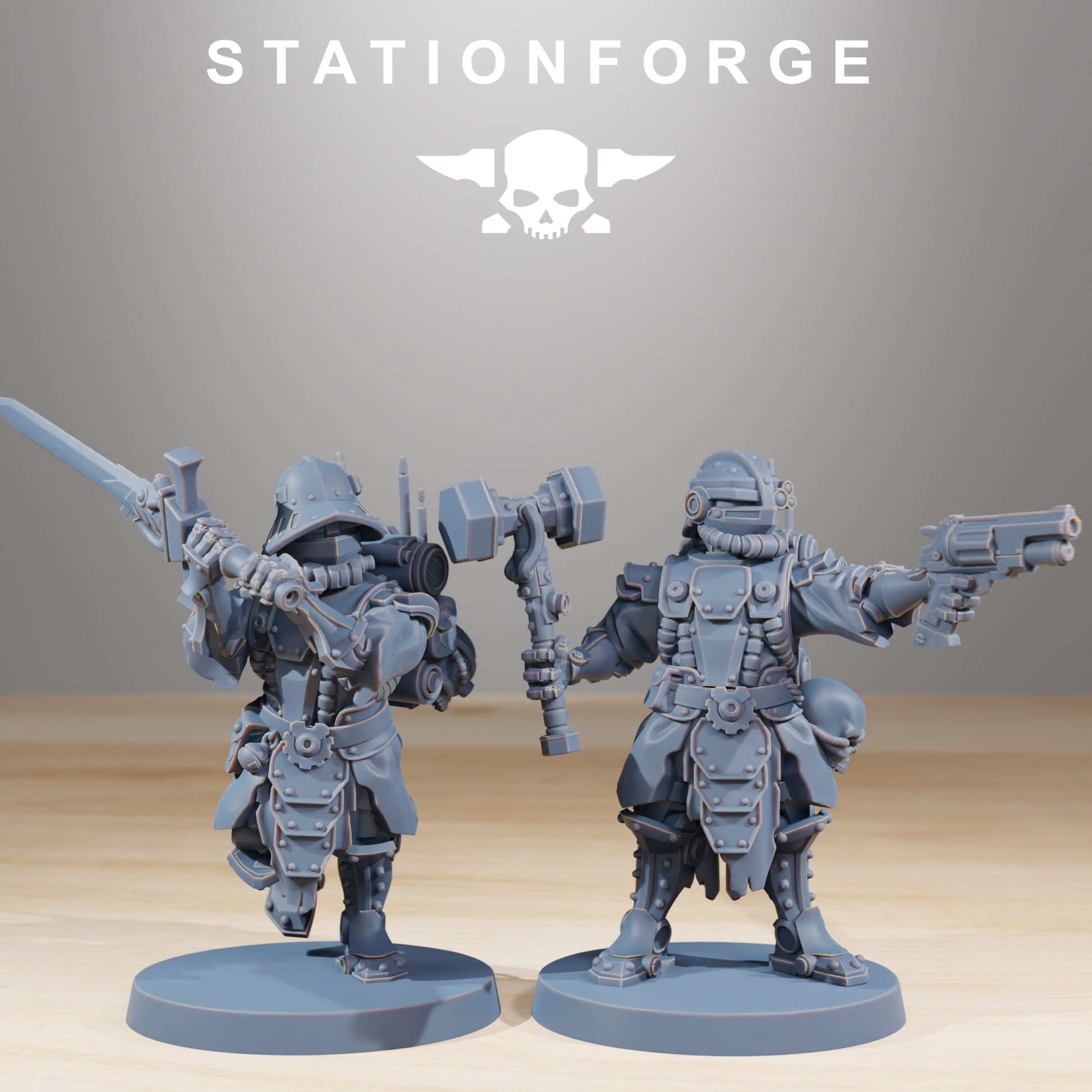 frontliners infantry table game warhammer 3d print table game wargame standard dimension set 10 miniatures