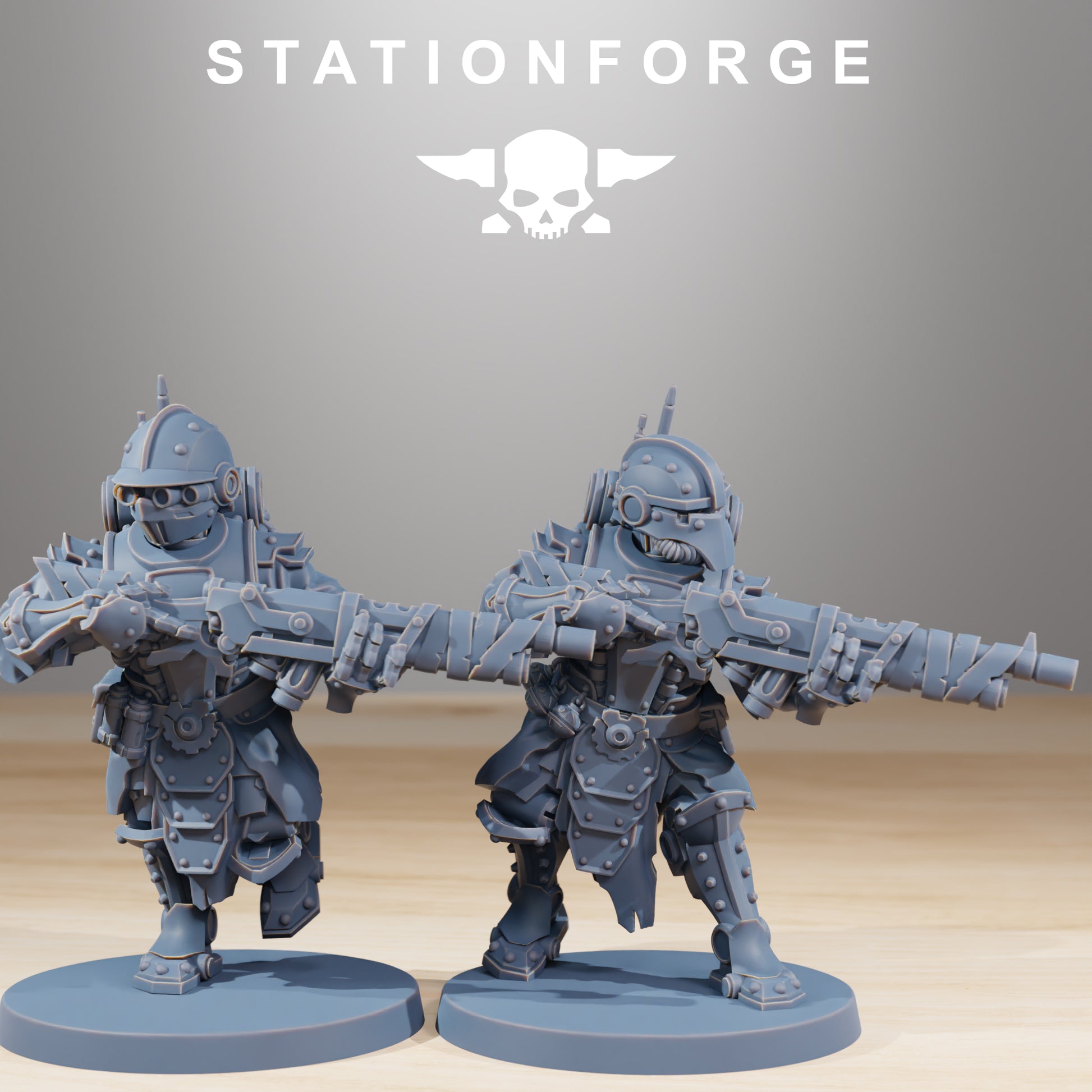 frontliners infantry table game warhammer 3d print table game wargame standard dimension set 10 miniatures