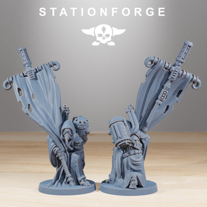 Stationforge Scavenger Cultists per table game warhammer 3d print table game wargame standard dimension set da 5 miniature