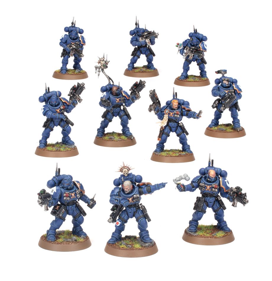 Phobos Strike Team warhammer 40k 3d print table game wargame dimensione standard set completo STL file