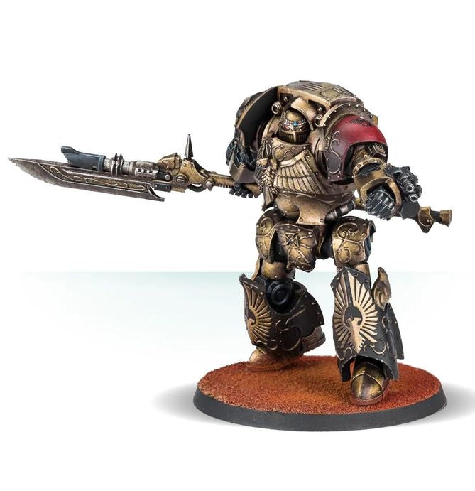 Adeptus Custodes Achillus Dreadnought STL for 3d print table game warhammer 3d print table game wargame standard dimension | ModelsAndMiniature