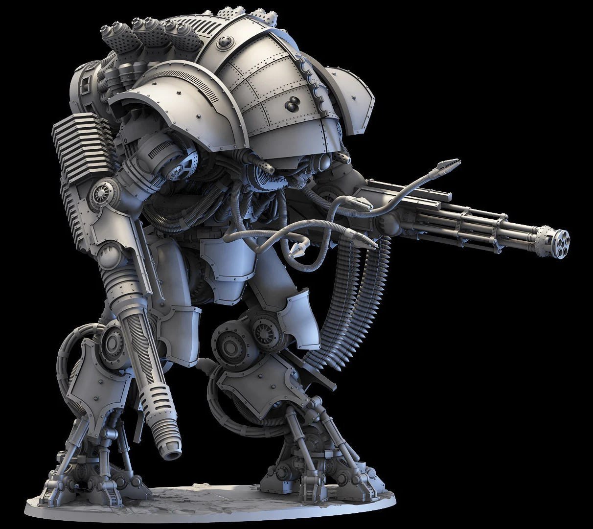 Amalia Class secutor warhammer 3d print table game wargame standard dimension 13cm | ModelsAndMiniature