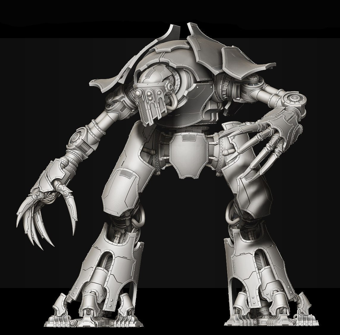 War constructs Asamus secutor warhammer 3d print table game wargame standard dimension 14cm | ModelsAndMiniature