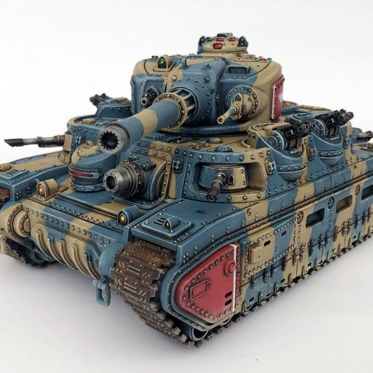 Astra Militarum Broadsword Superheavy Tank warhammer 3d print table game wargame standard dimension 1 tank | ModelsAndMiniature