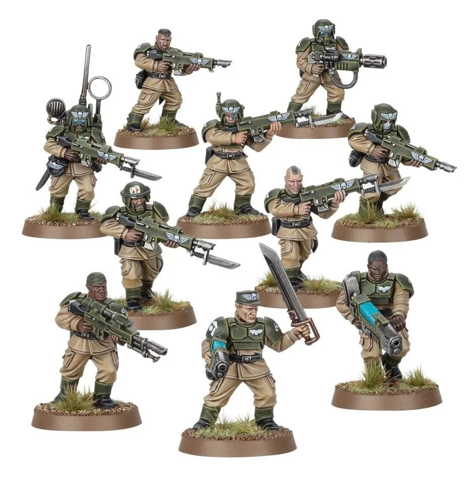 Catachan Infantry warhammer 40k stl file proxies