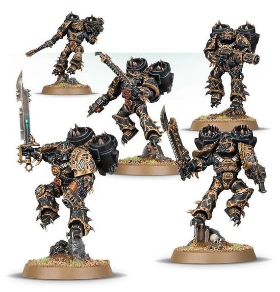 Chaos marine Raptors warhammer 40k stl