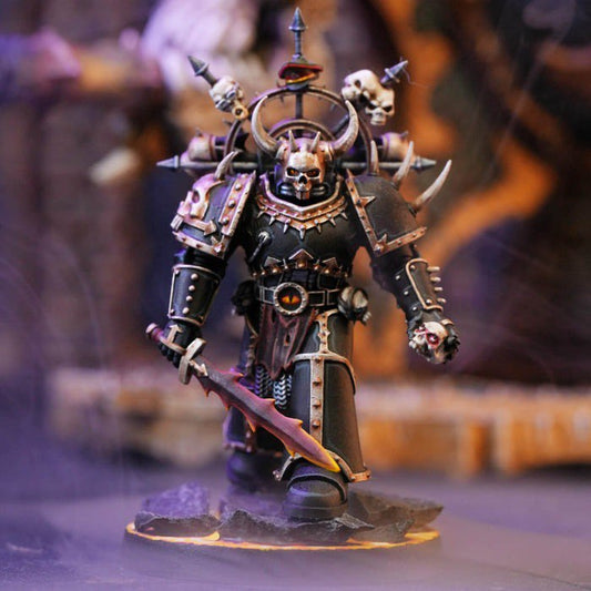 Chaotic Marine Sword warhammer 40k stl