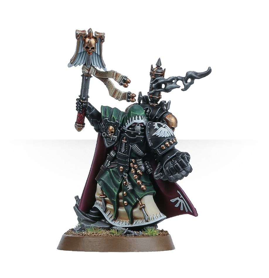 Dark Angels interrogator Chaplain warhammer 3d print table game wargame dimensione standard set da 1 hero | ModelsAndMiniature