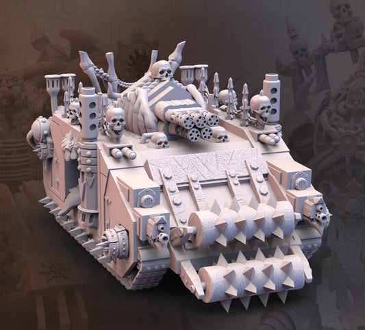 Desert Scavengers carrion tank 3d print table game wargame dimensione standard set da 1 carrion tank | ModelsAndMiniature