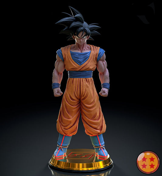 Dragonball Goku in kit di montaggio da colorare action figure da collezione scala 1:6 | ModelsAndMiniature