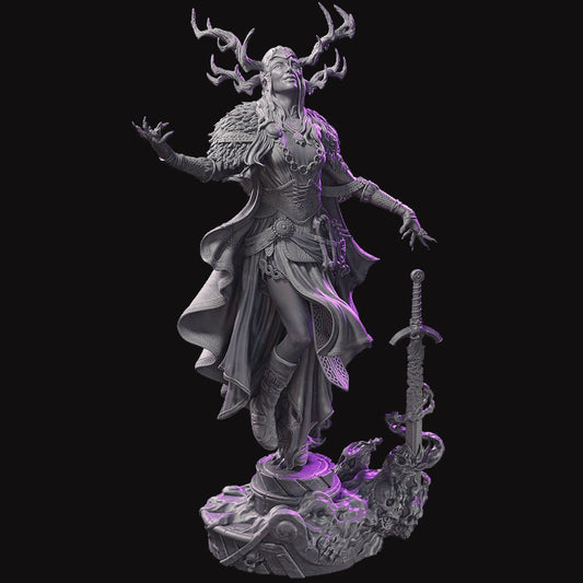 Goddess Of The Depth dungeon and dragon 3d print table game wargame standard dimension | ModelsAndMiniature