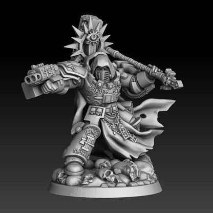 Grand Magnus Carmine warhammer dungeons and dragons 3d print table game wargame standard dimension | ModelsAndMiniature