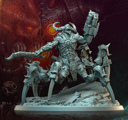 Helljaw Jaggernoaut warhammer dungeon and dragon 3d print table game wargame standard dimension | ModelsAndMiniature