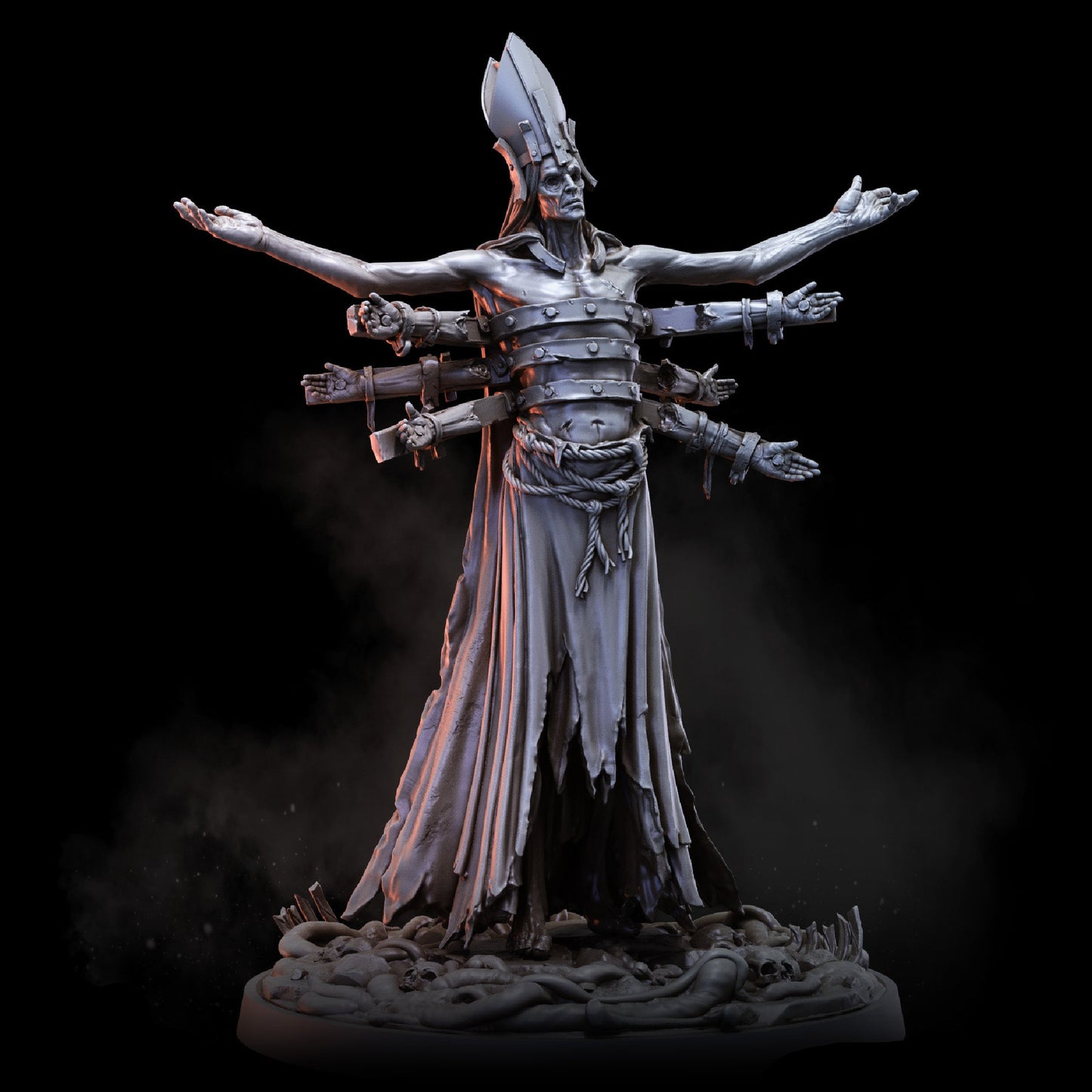 Herald of Agony game warhammer 3d print table game wargame standard dimension 1 miniature | ModelsAndMiniature