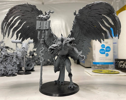 Kairos Fateweaver warhammer dungeon and dragon 3d print table game wargame standard dimension | ModelsAndMiniature