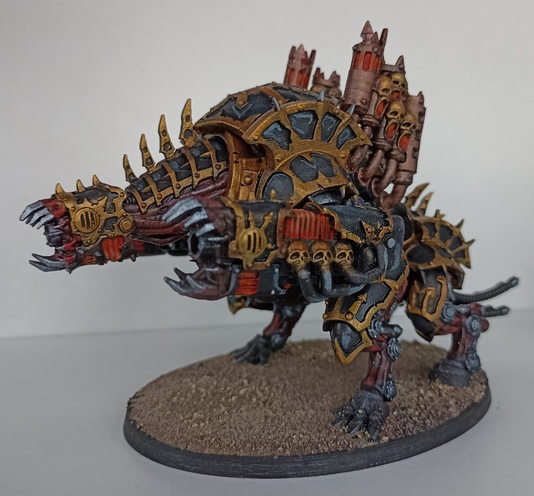 Maulerfiend warhammer dungeon and dragon 3d print table game wargame standard dimension 120mm | ModelsAndMiniature