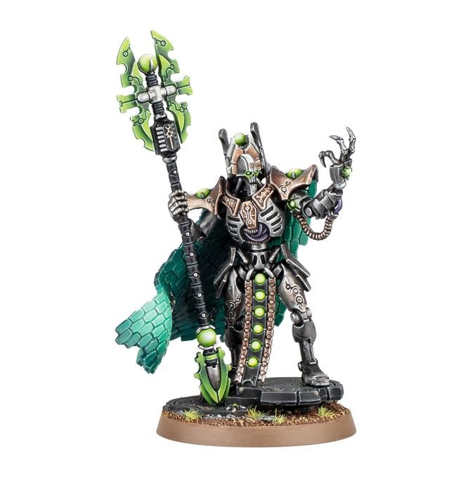 Necron Imotekh the Stormlord warhammer 40k stl