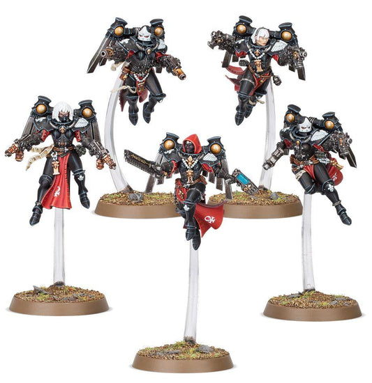 Nuns Troops and Hero warhammer 40k stl