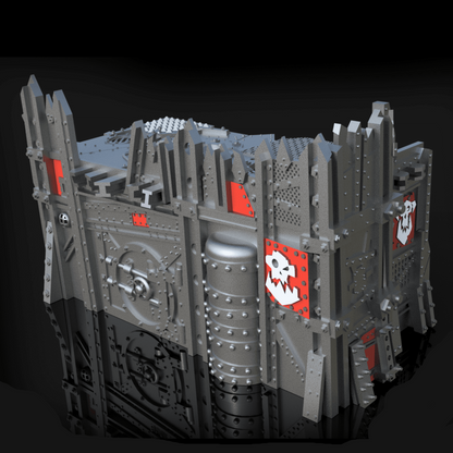 Octarius Replica warhammer 3d print table game wargame dimensione standard set fortezza degli orchi | ModelsAndMiniature