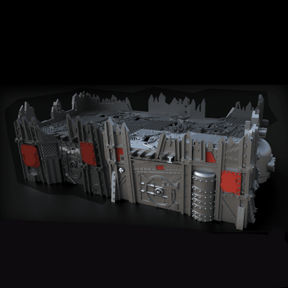 Octarius Replica warhammer 3d print table game wargame dimensione standard set fortezza degli orchi | ModelsAndMiniature