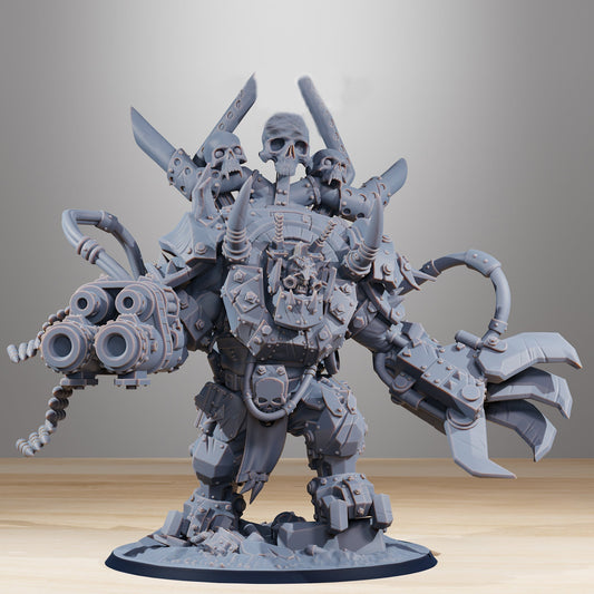 Orkaz Troll Boss warhammer dungeons and dragons 3d print table game wargame standard dimension | ModelsAndMiniature