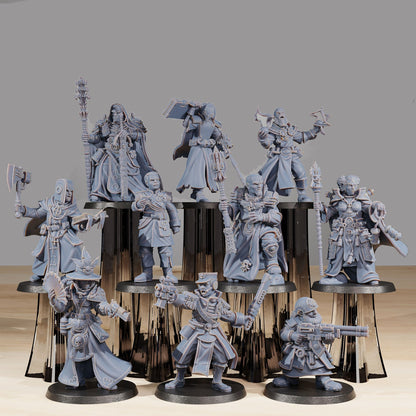 Royalguard Elite warhammer dungeons and dragons 3d print table game wargame standard dimension | ModelsAndMiniature