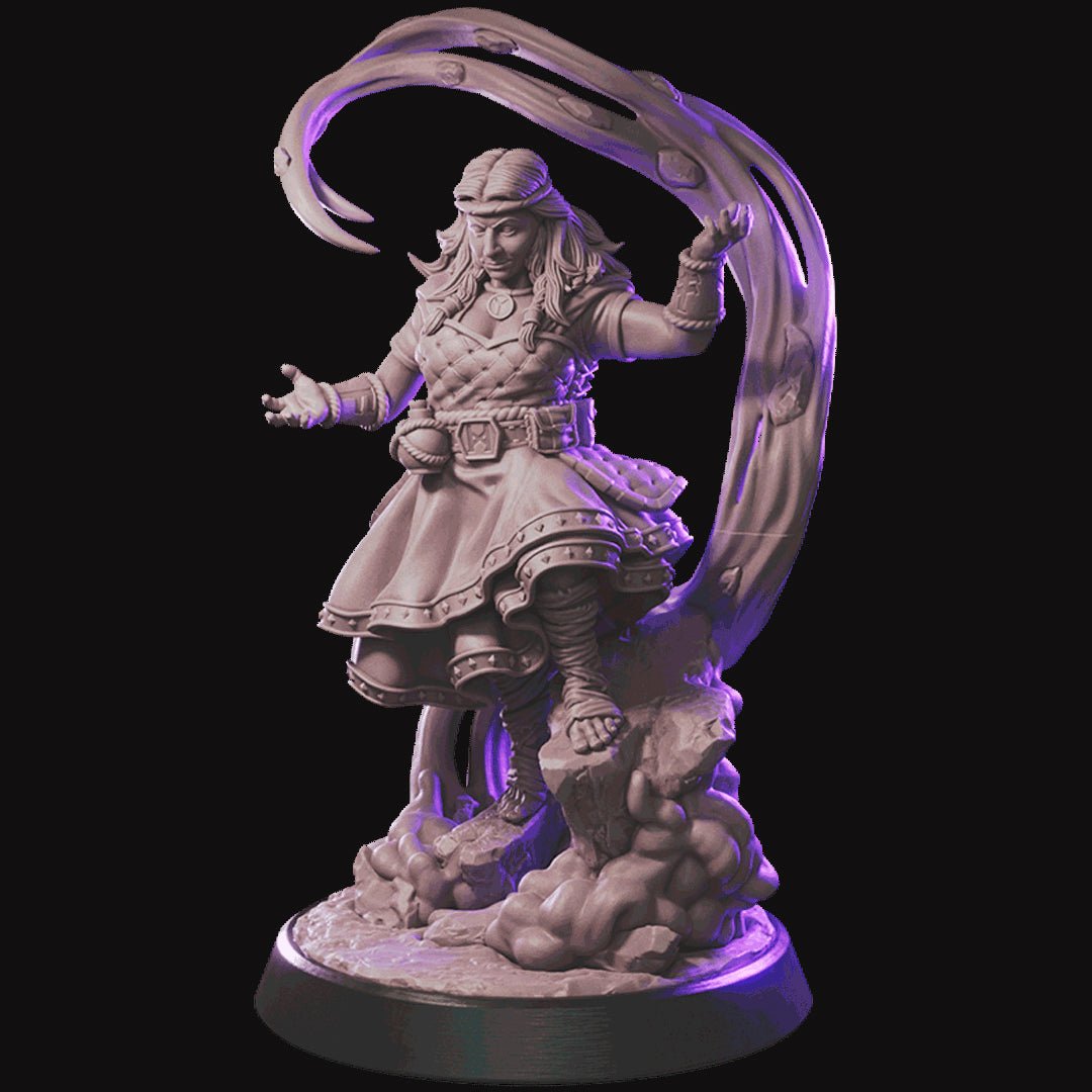 Runic Geomancer dungeon and dragon 3d print table game wargame standard dimension (Copia) | ModelsAndMiniature