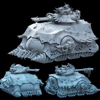 Sea grub hunter tank