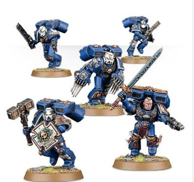 Space marine Vanguard veterans warhammer 40k stl file