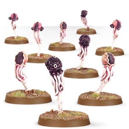 Tyranids Spore Mines 40k warhammer 3d print table game wargame dimensione standard STL file