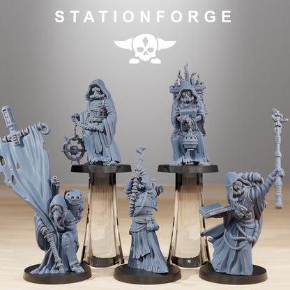 Stationforge Scavenger Cultists per table game warhammer 3d print table game wargame standard dimension set da 5 miniature | ModelsAndMiniature