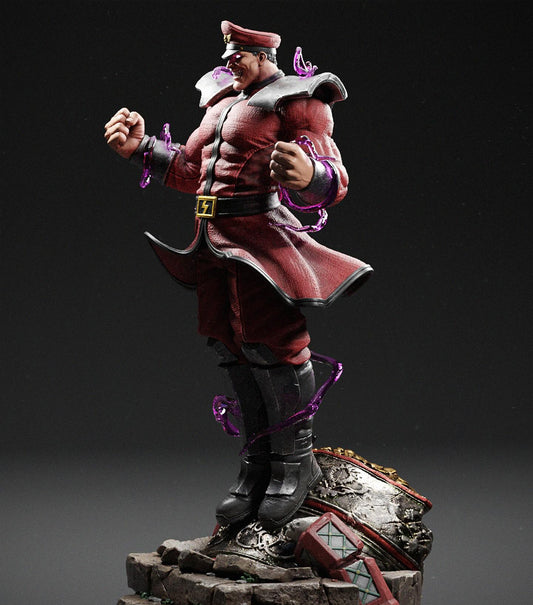 M. Bison Street fighter in kit di montaggio da colorare action figure da collezione scala 1:6 | ModelsAndMiniature