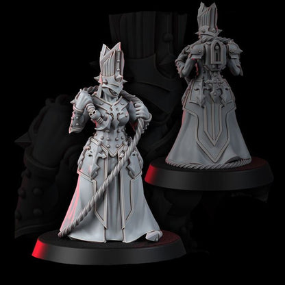 Succubus warhammer 3d print table game wargame standard dimension 1 miniatura | ModelsAndMiniature