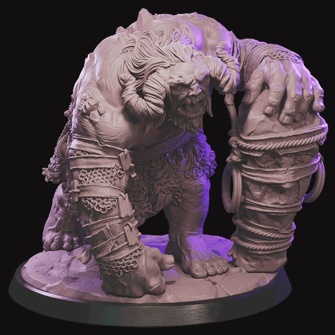 Troll Siegebreaker dungeon and dragon 3d print table game wargame standard dimension (Copia) | ModelsAndMiniature