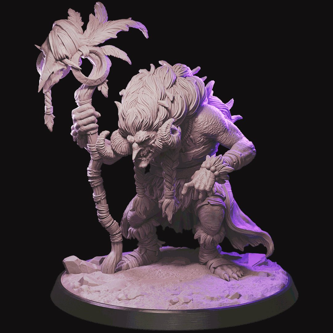 Troll Witch dungeon and dragon 3d print table game wargame standard dimension (Copia) | ModelsAndMiniature