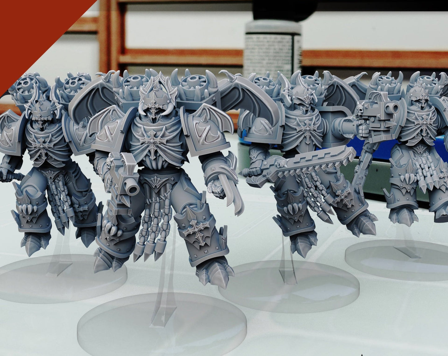 Wyverns (Surrogate Miniatures Guest Models) 3d print table game wargame dimensione standard 5 miniature | ModelsAndMiniature