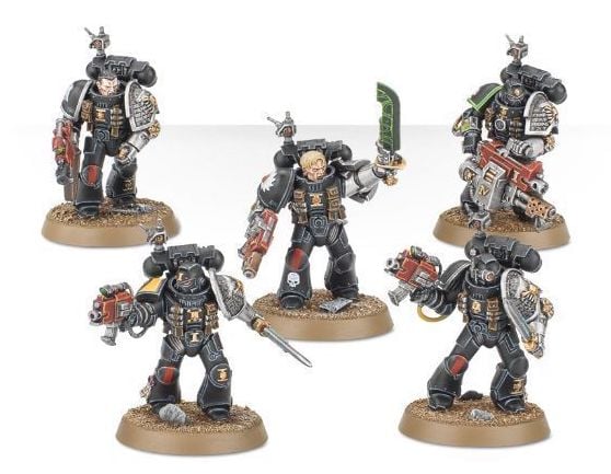 deathwatch Veterans warhammer 40k stl file