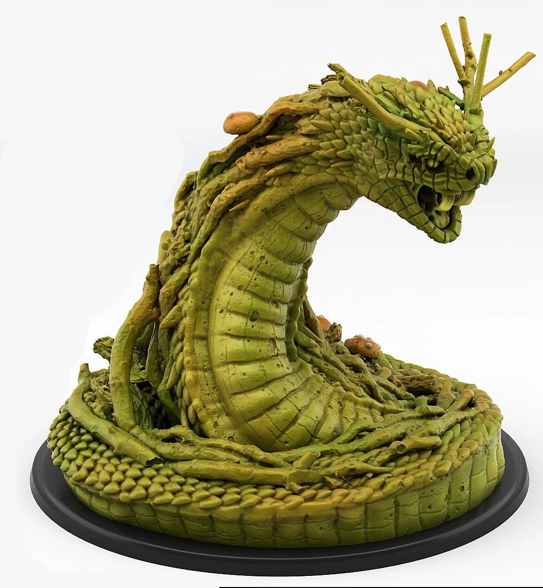 Swamp Snake 3d print table game wargame dimensione standard 1 miniature 10cm | ModelsAndMiniature