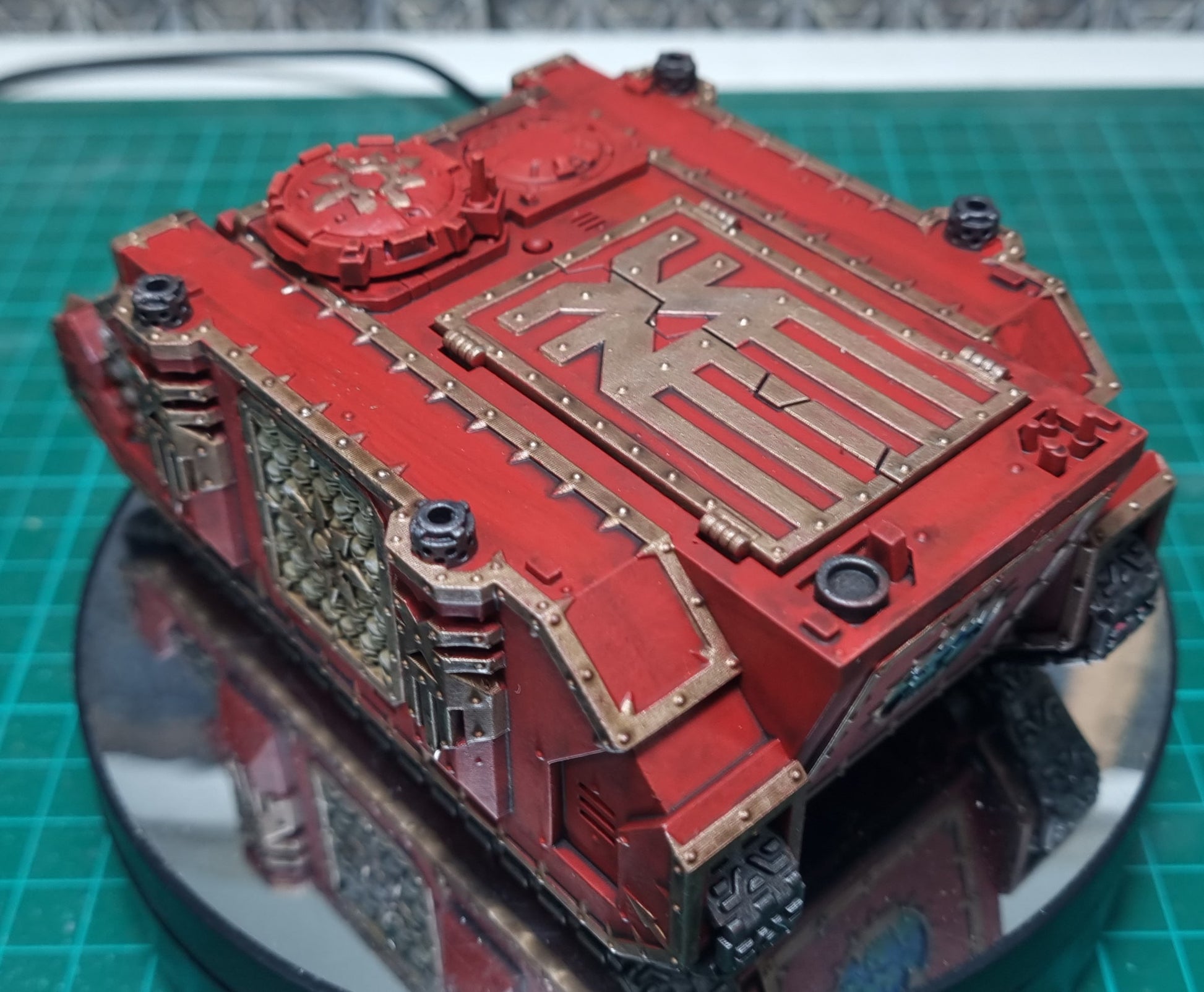 The Chubby UniKhorne for 3d print table game warhammer 3d print table game wargame standard dimension 1 vehicle tank | ModelsAndMiniature